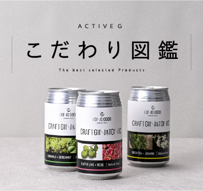 アクティブGで手に入る、15の銘品。