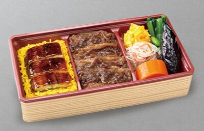 黒毛和牛 牛めし＆ うなぎ弁当