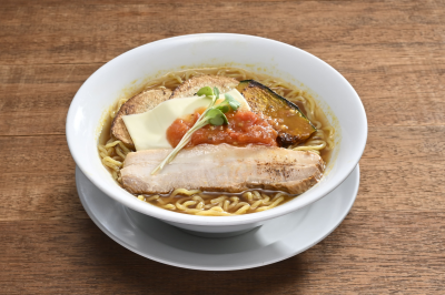 れんげの夏野菜のカレーらーめん【有機栽培の野菜フェア】