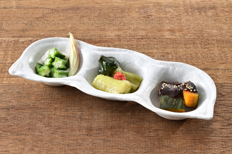 冷製三種盛り込み 【有機栽培の野菜フェア】