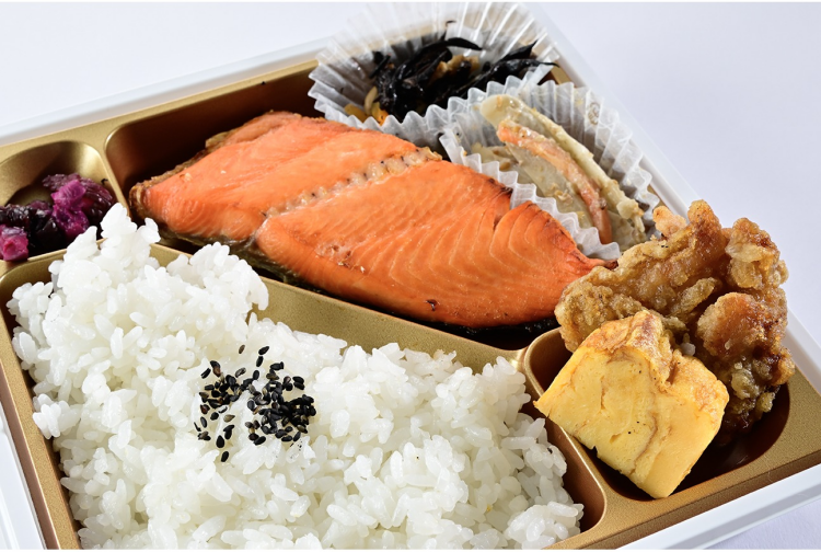 お魚弁当（サーモントラウト塩焼【DODAのお弁当】