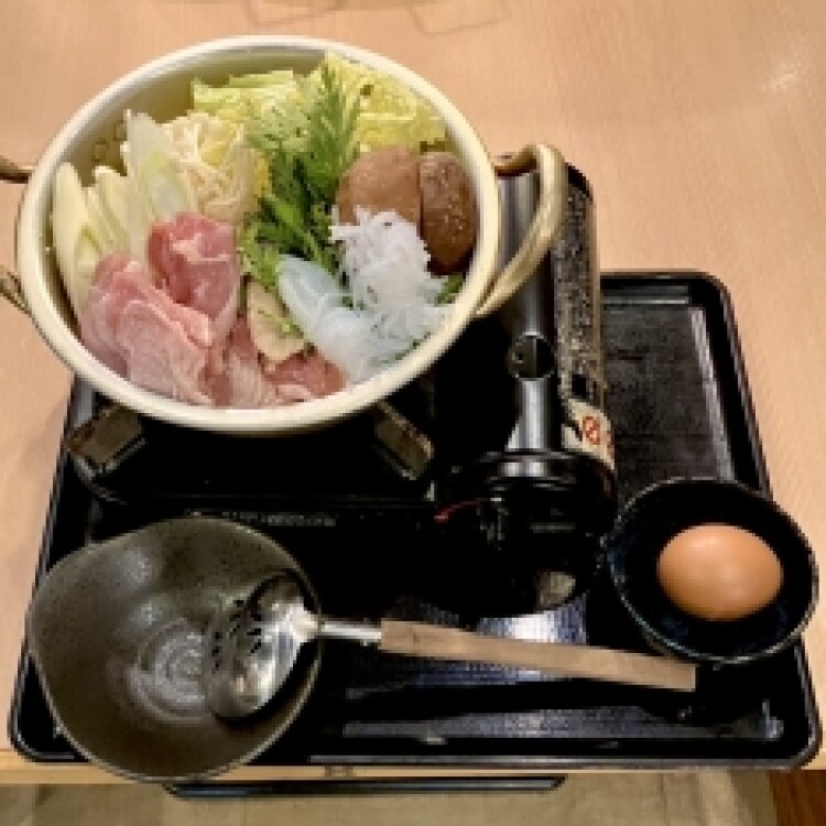 新メニュー！鶏すき鍋